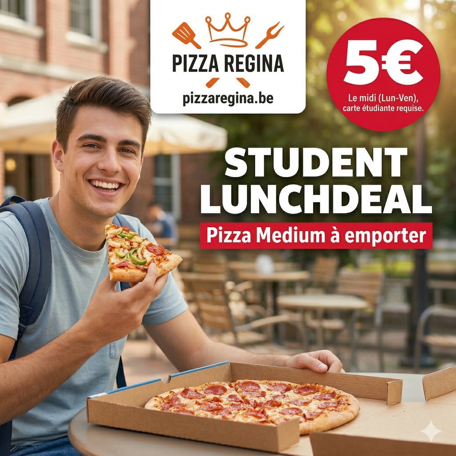 Pizza Regina à Bruxelles | Pizza Regina Artisanale Italienne